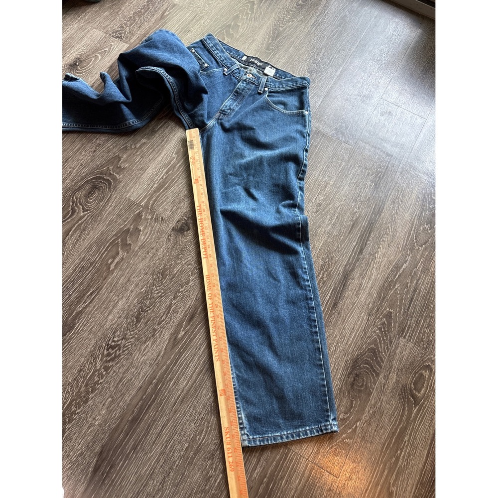 Vintage Y2K Levi's Silver Tab Baggy Dark Wash Denim Jeans - Picture 8 of 11
